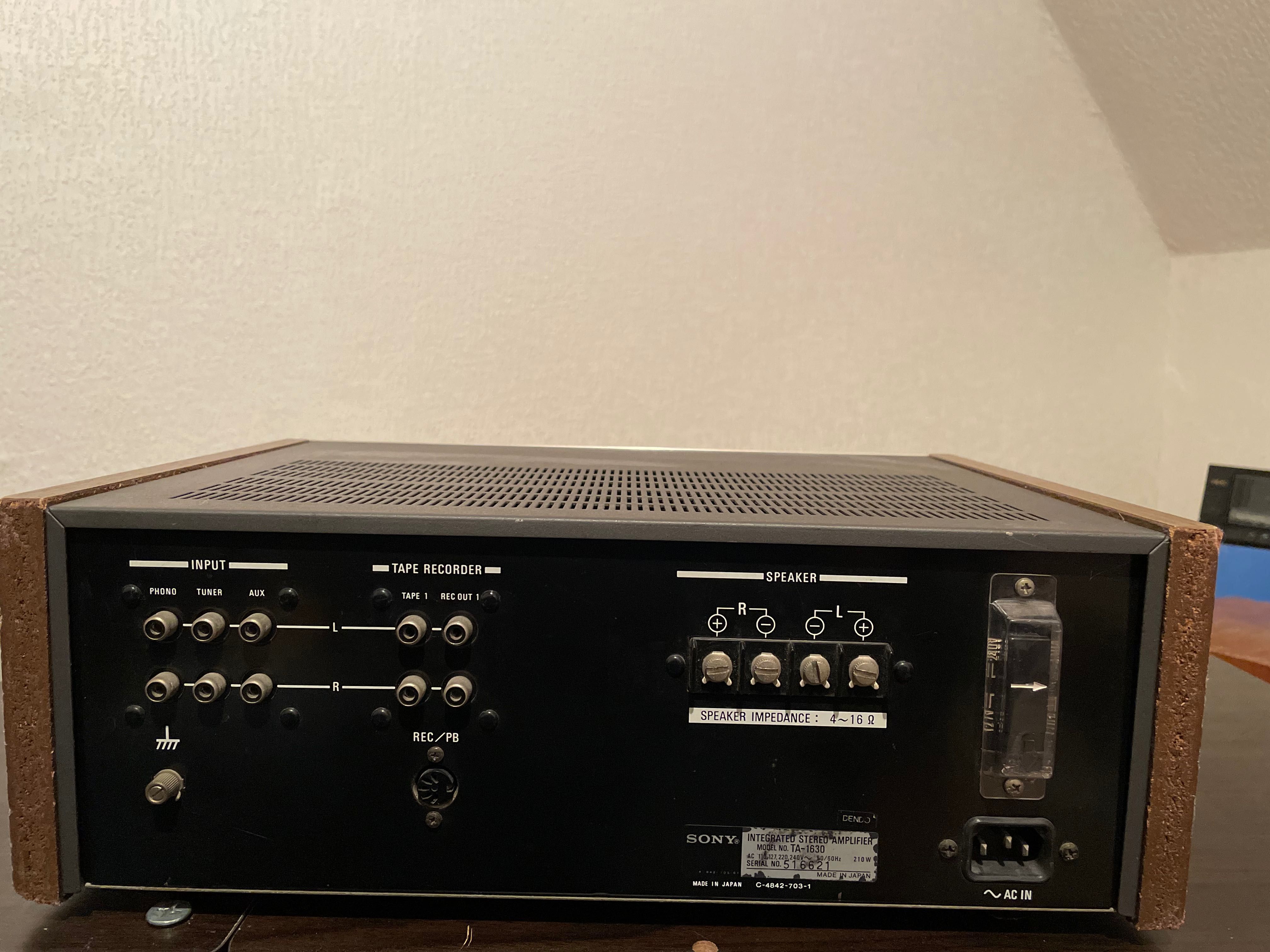Wzmacniacz SONY TA-1630