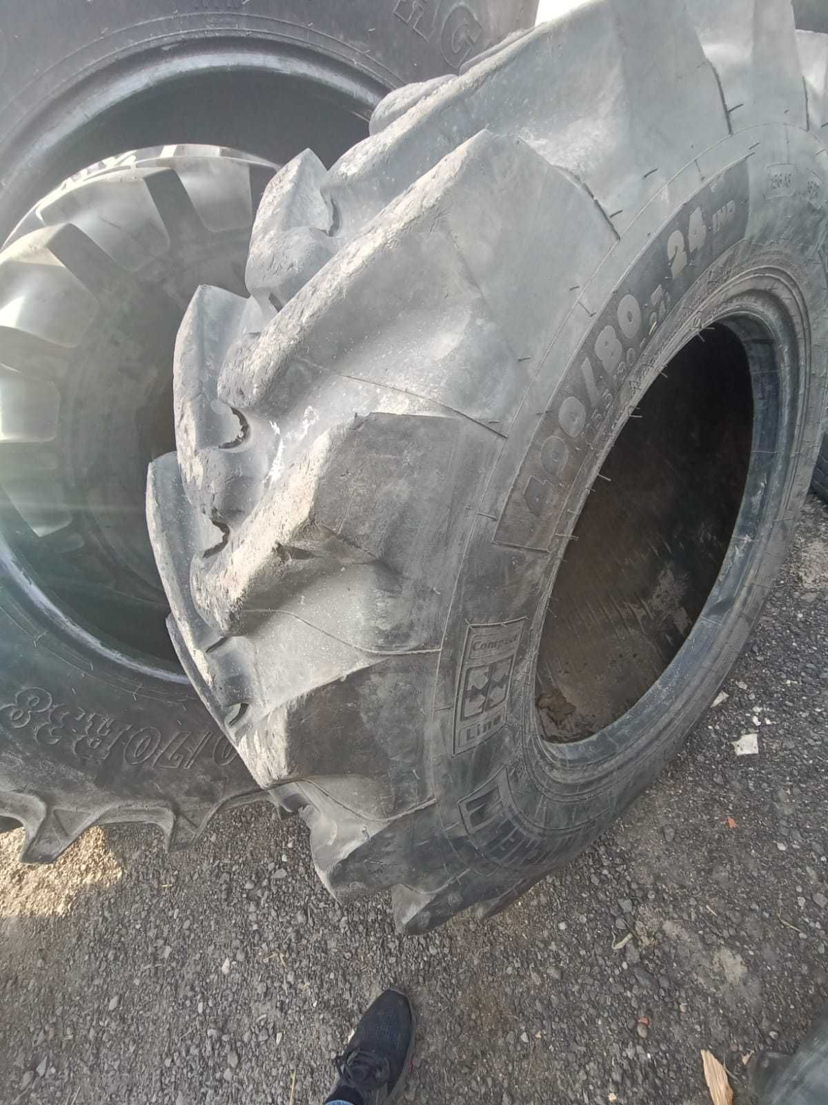 Opona rolnicza i przemysłowa 400/80-24 Michelin ładowarka JCB Merlo