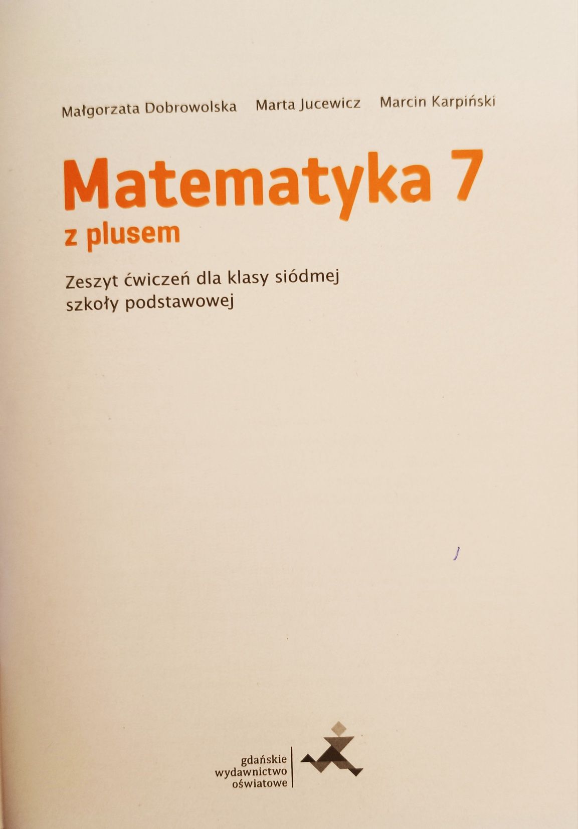 Matematyka z plusem zeszyt ćwiczeń klasa 7