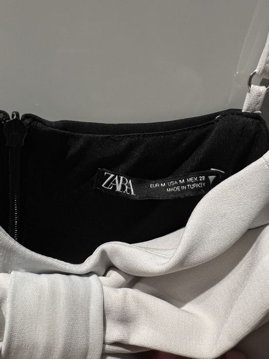 Body Zara z kokardą na suwak 38 M