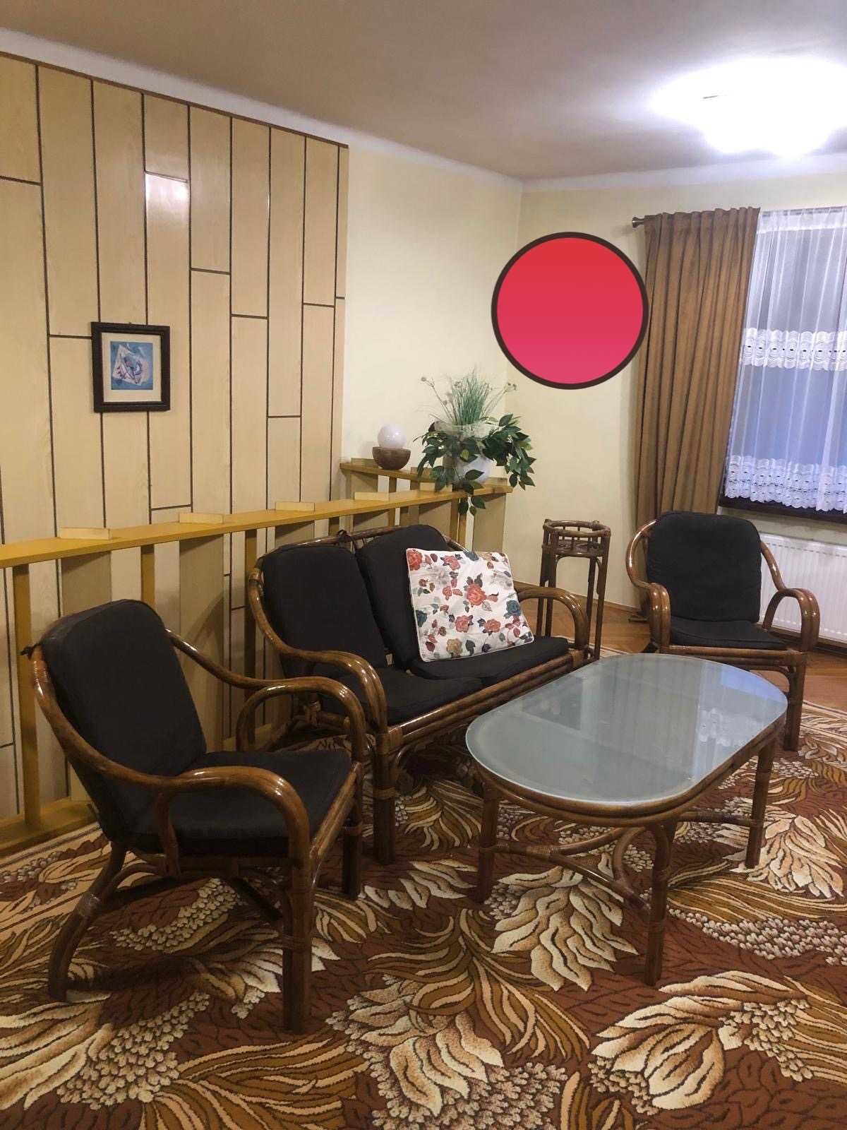 Rattanowy zestaw wypoczynkowy