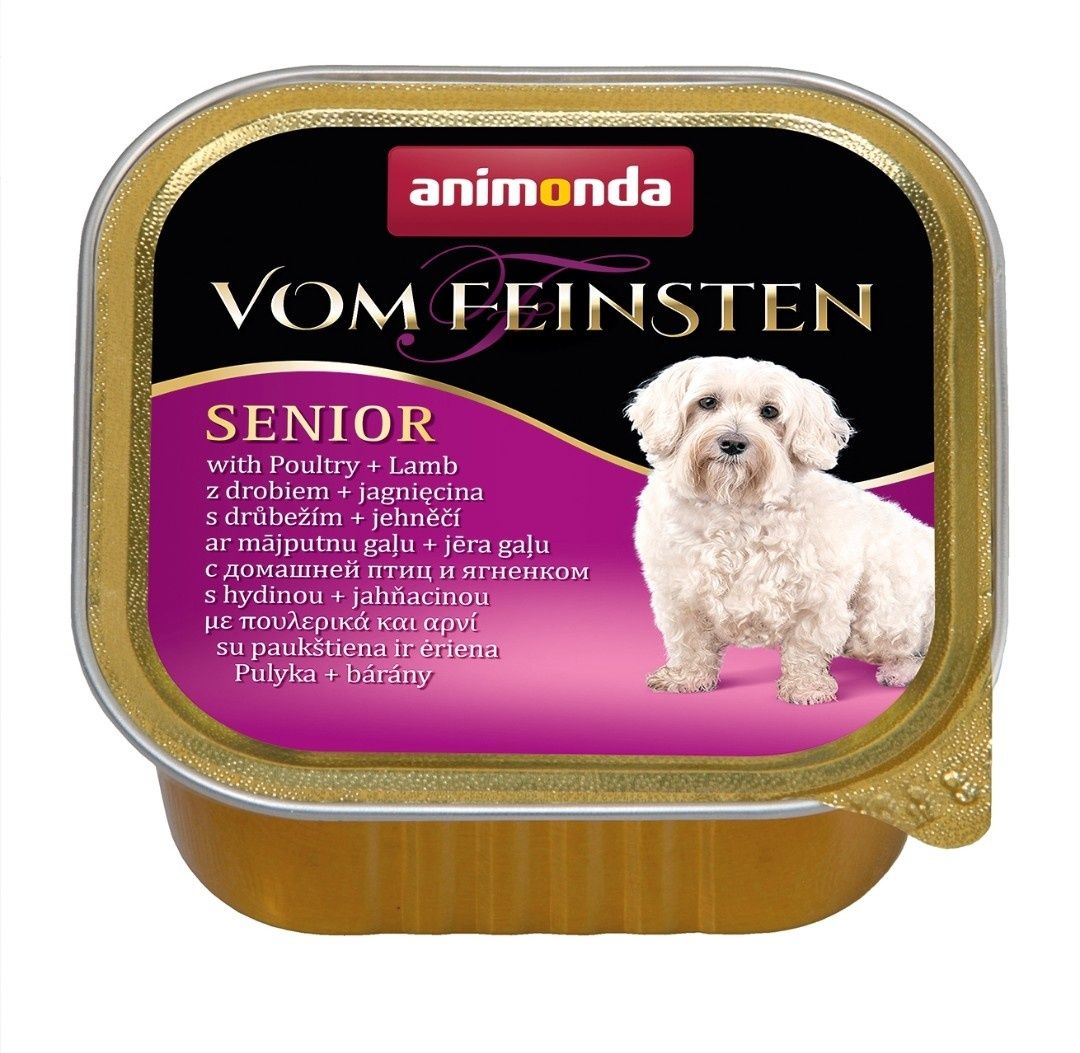 Animonda vom Feinsten z drobiem + jagnięcina senior 10x150g