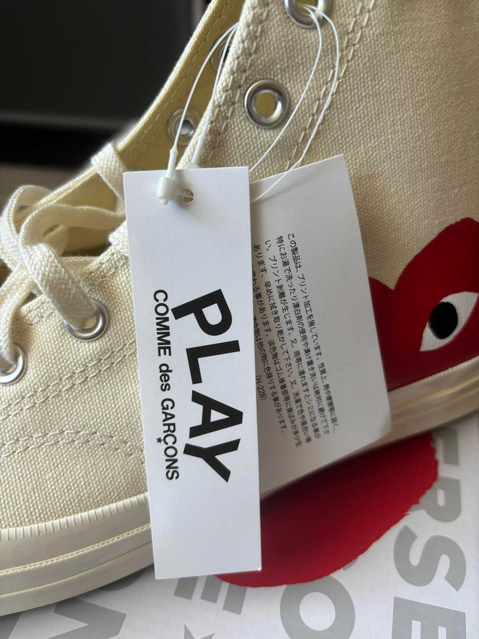 Converse x Comme des Garcons PLAY Chuck 70