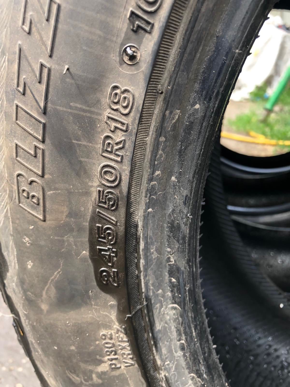 Ризина 245/50/18 Bridgestone blizzak (зима)