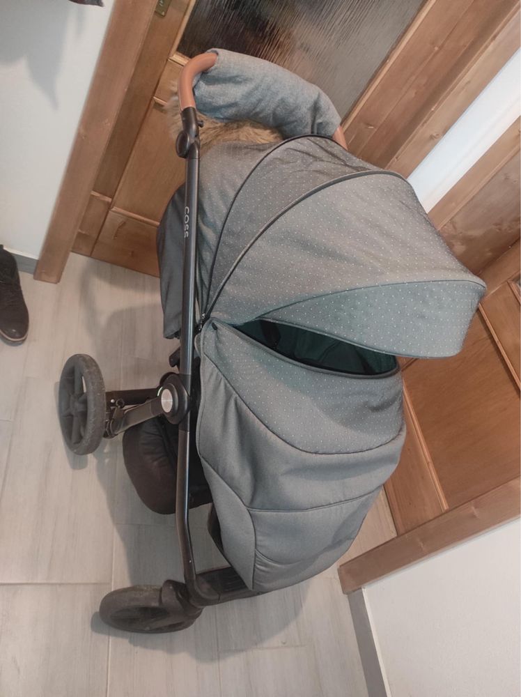 Wózek 3w1 Roan Coss + fotelik Maxi-Cosi