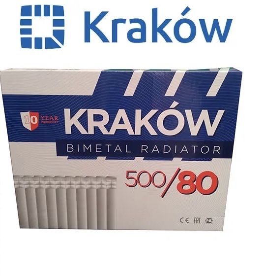 Радиатор биметаллический Krakow 500/80  (Польша)