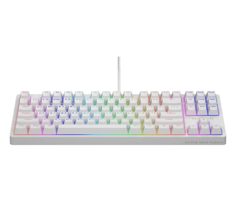 Клавіатура HATOR Rockfall 2 Mecha TKL Orange White
