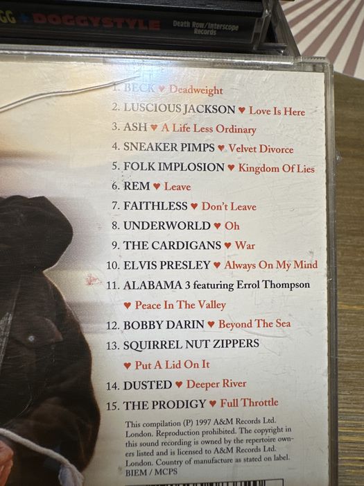 Cd muzyka z filmu A life less ordinary