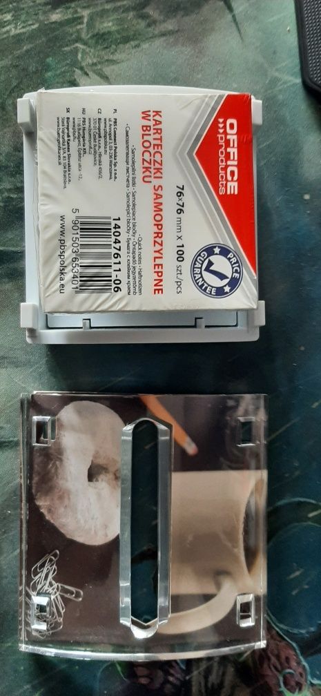 Organizer na karteczki dyspenzer biurko na karteczki 76x76