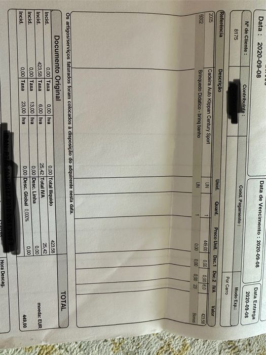 Cadeira auto klippan century 9-25kg