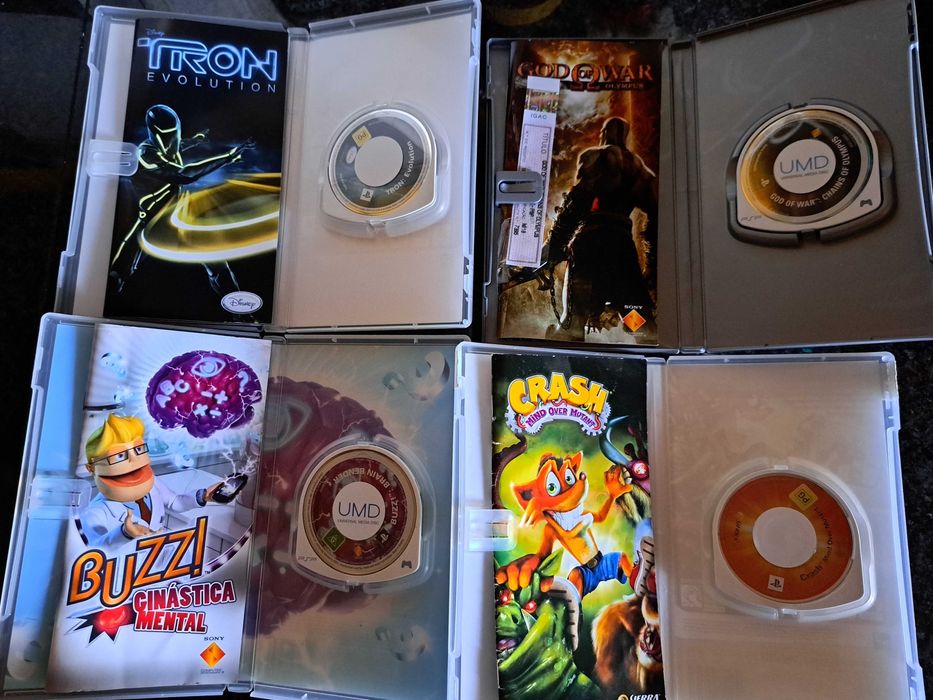Jogos para PSP portátil 5€ qualquer jogo