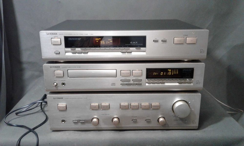 LUXMAN A-331,T-341L, D-351,zestaw stereo