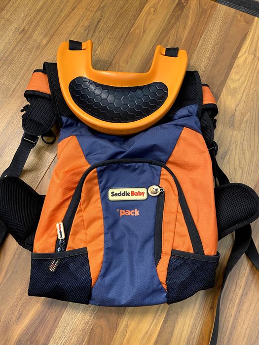 Nosidełko dla dzieci Saddle Baby Pack z plecakiem