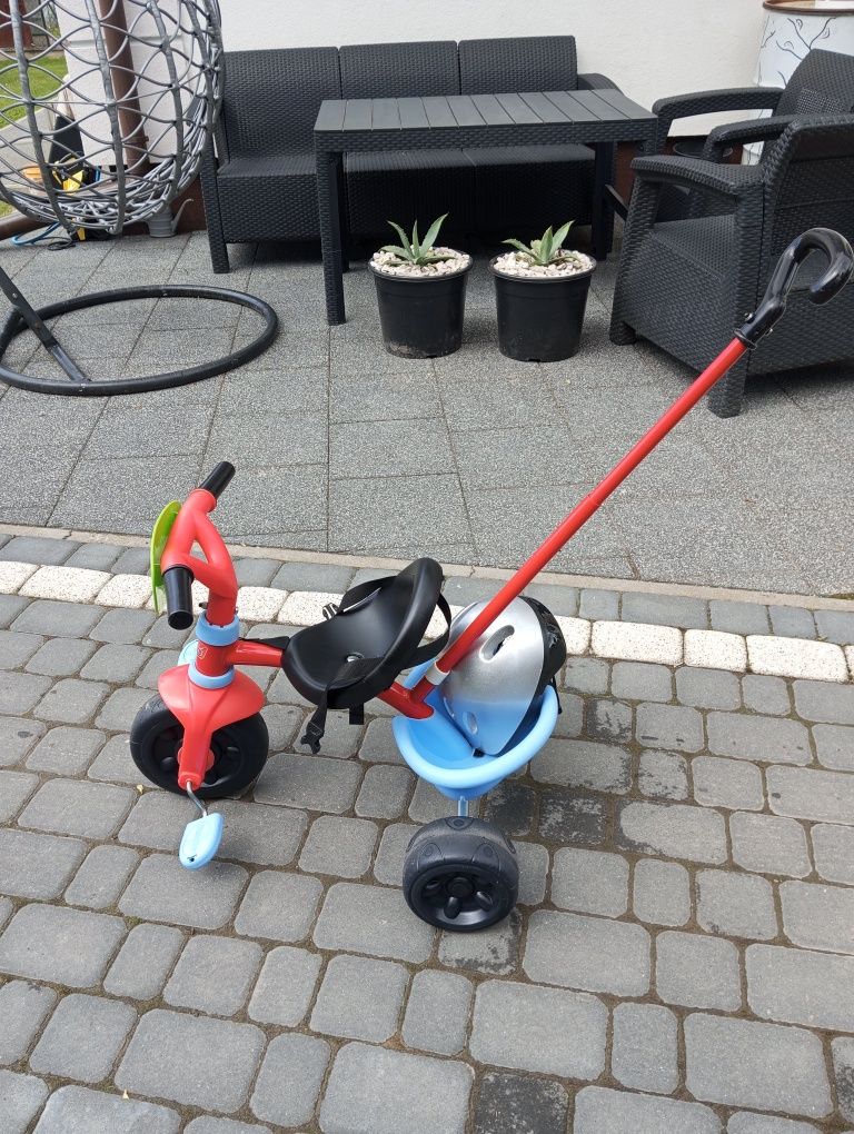 Rowerek trójkołowy z rączką!