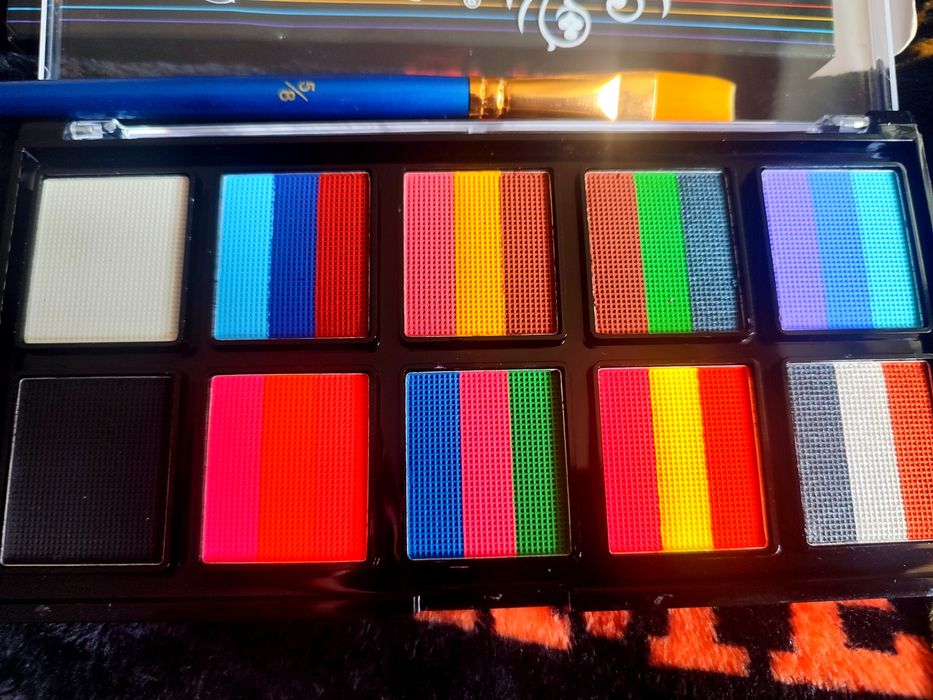 Фарба для аквагриму боді арт+ подарунок