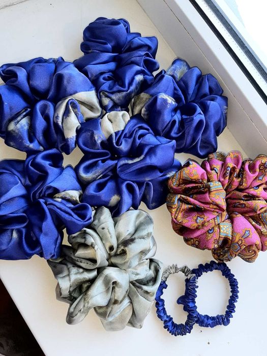 натуральні Шовкові резинки 100!!! Пишні