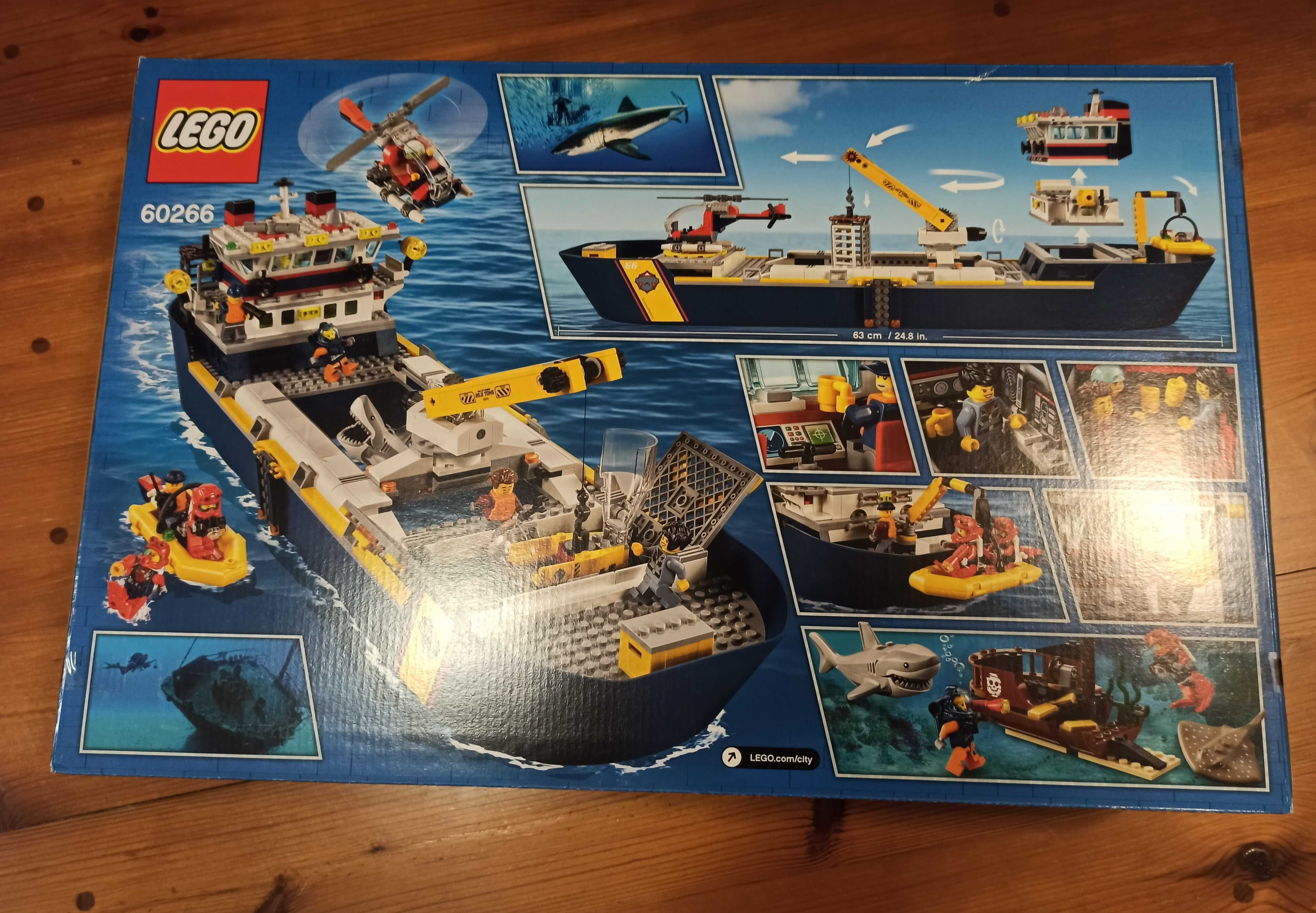 LEGO City 60266 Statek badaczy oceanu