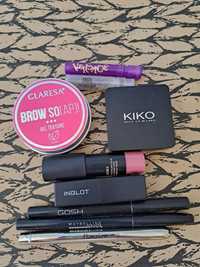 Zestaw kosmetyków kiko claresa nudestix mugler inglot gosh maybelline