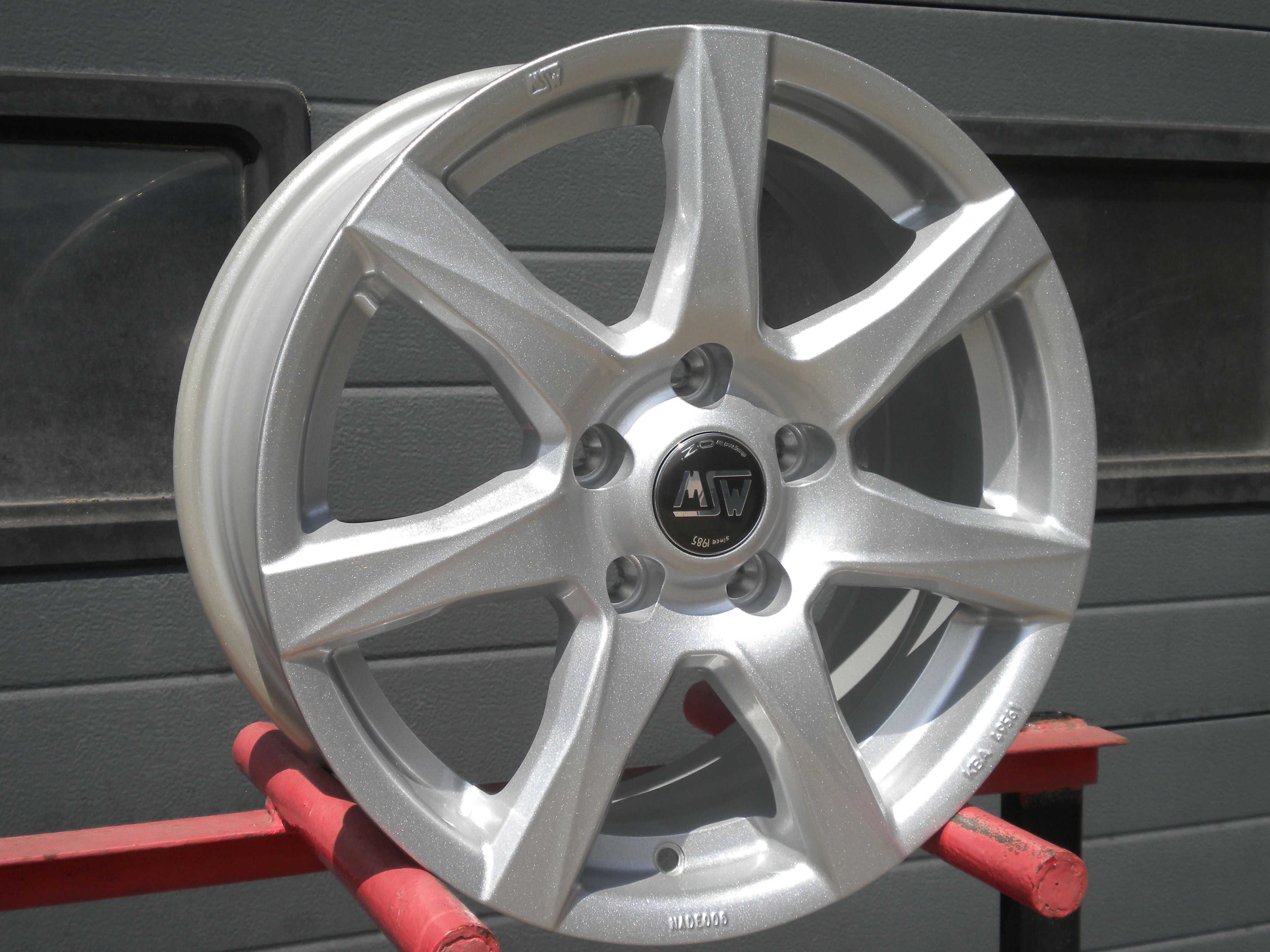 Felgi alu MSW 16 5x114,3 Suzuki Renault Kia Hyundai Toyota Mazda