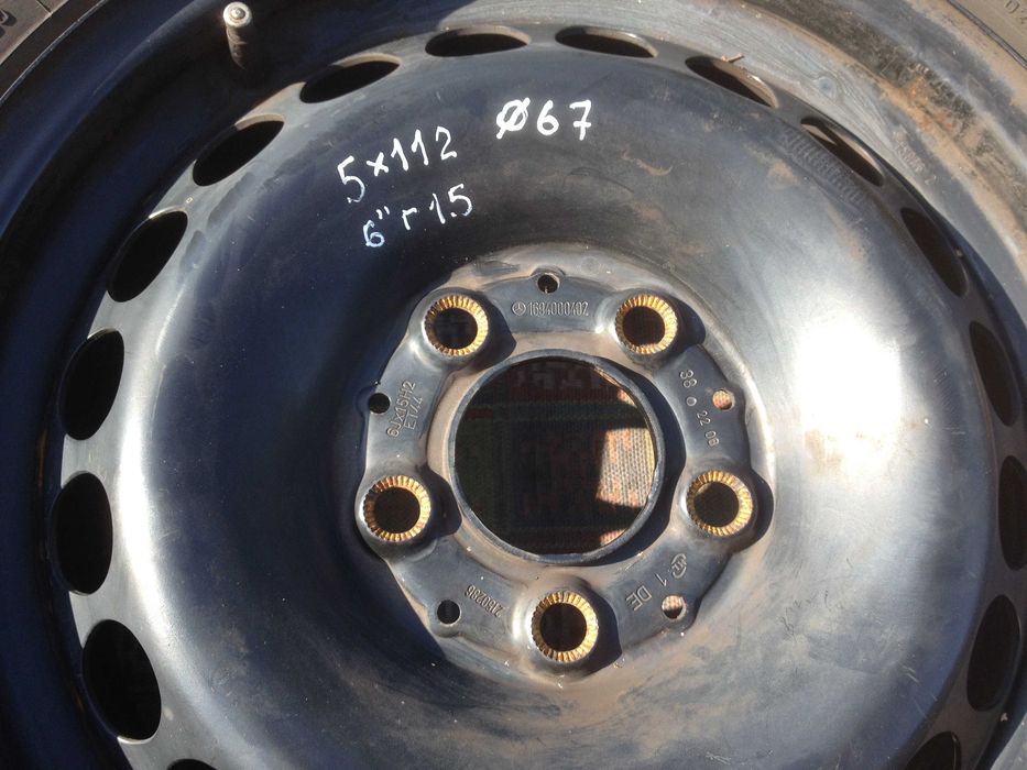 Диски r15 5х112мм. ЕТ44 -  2шт або 1шт. Диски мерседес 1694000402.