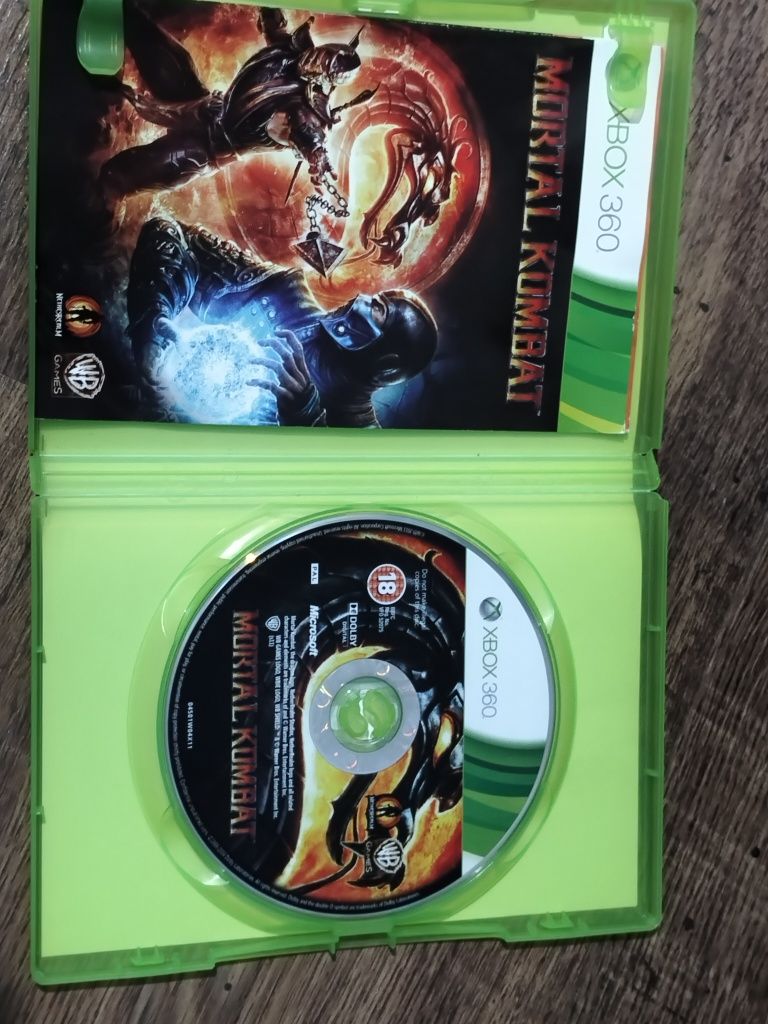 Gra Mortal Kombat na Xbox modelu 360