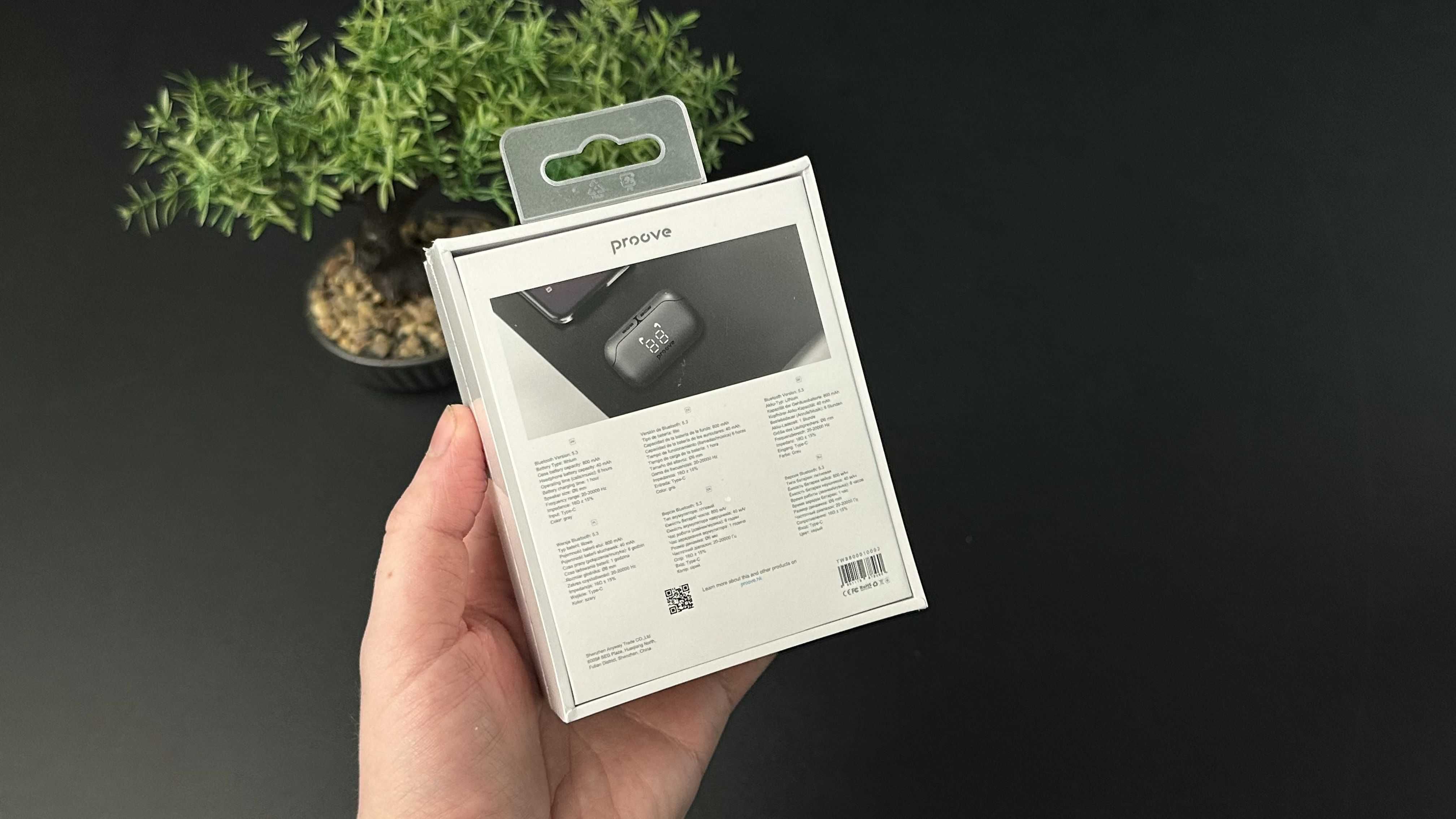 NEW Навушники TWS Proove 808 Power Gray Гарантія Trade In