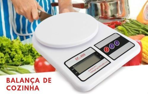 Balança digital cozinha 10kg NOVA