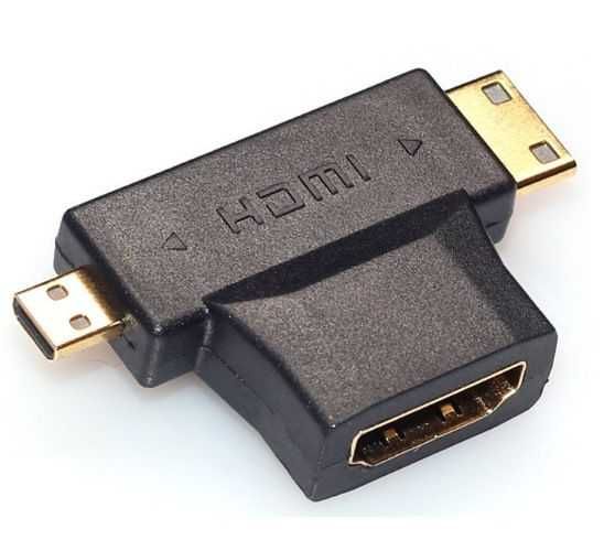 Конвертер переходник HDMI-VGA с аудио, для любых тюнеров Т2!