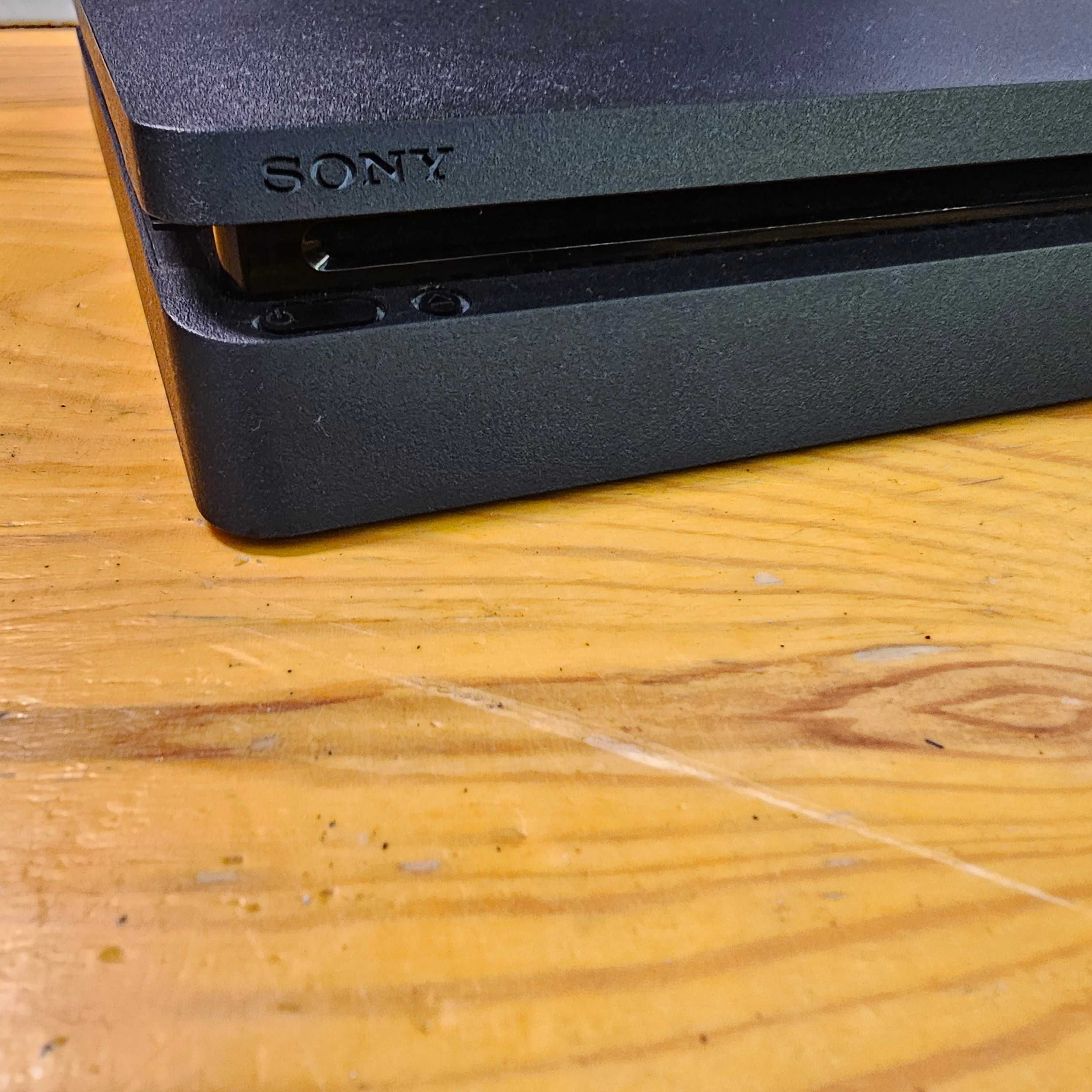 Konsola PLAYSTATION 4 PS4 SLIM 1TB 1x Kontroler HDMI Stan Bdb+ 9/10