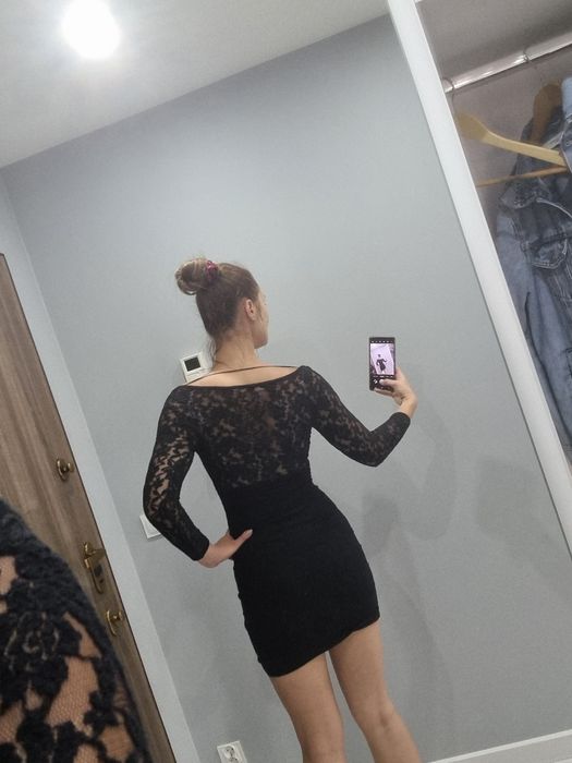 Sukienka z koronką Orsay