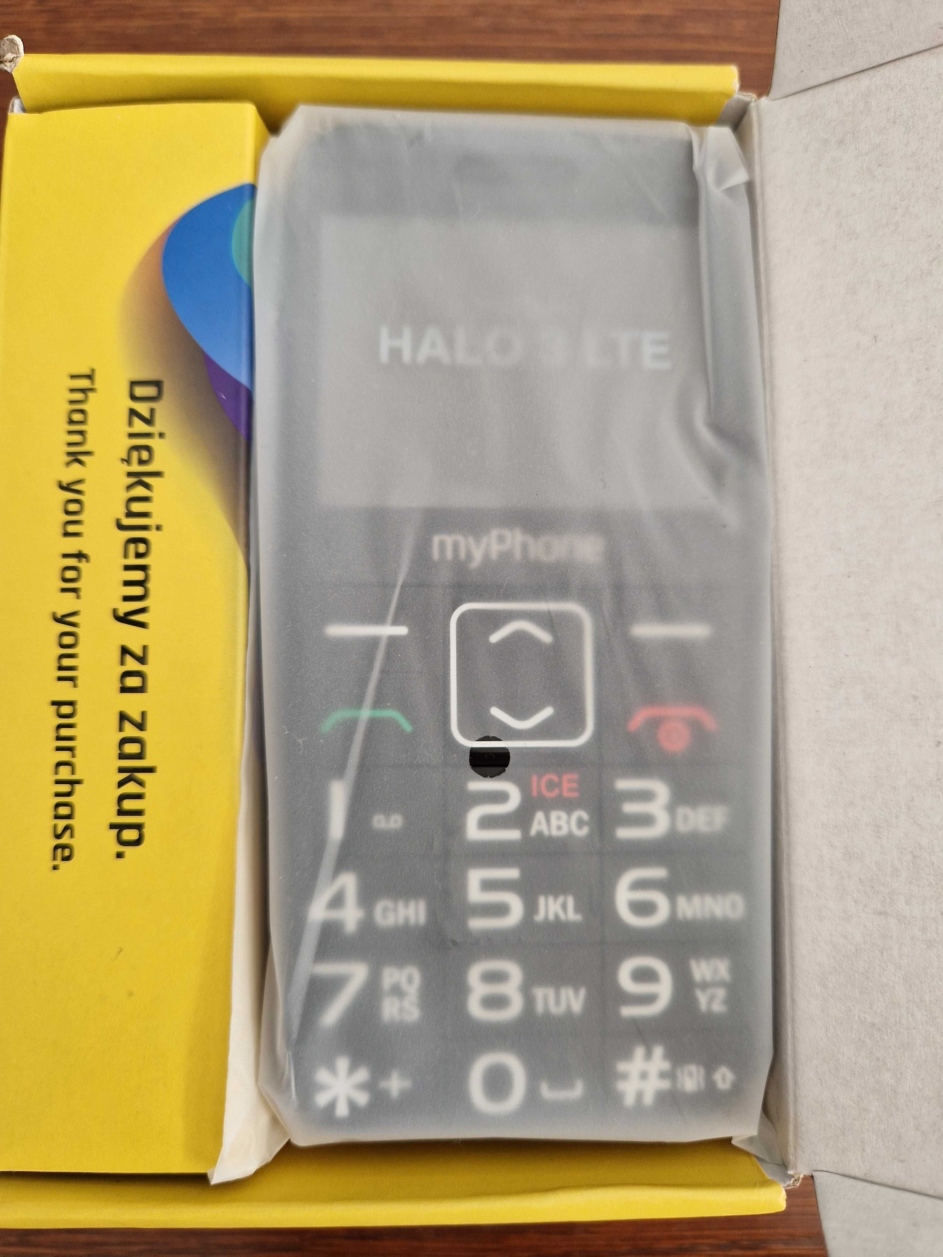 myPhone Halo 3 LTE nowy - Gwarancja 2 lata - Telefon dla Seniora