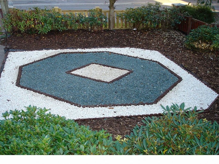 GRYS ŻWIR ZIELONY Kamień do Ogrodu 1000 kg Green