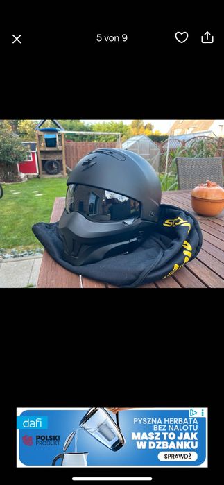 Kask Scorpion EXO-Combat EVO Matt Black