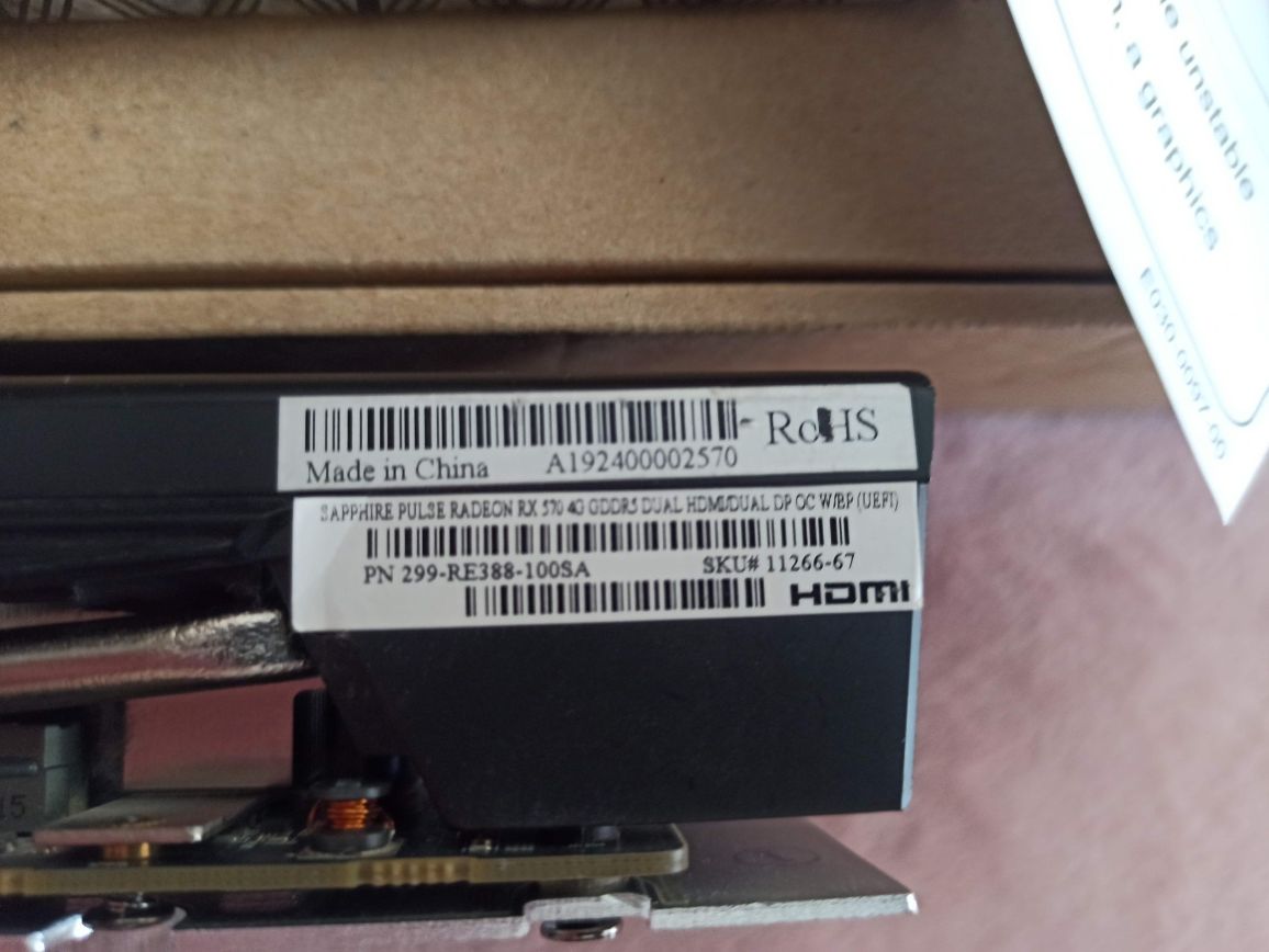 Karta graficzna AMD Sapphire Pulse Radeon RX570 4Gb