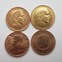 Золотая монета 20 Франков  отличное состояние