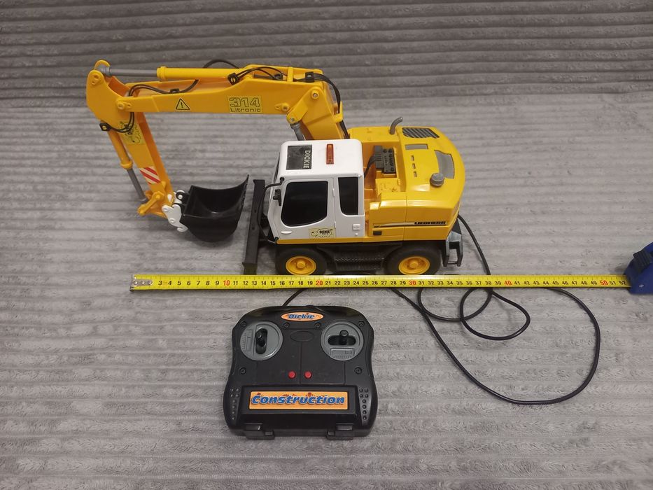 Трактор екскаватор на пульті керування від Dickie Toys