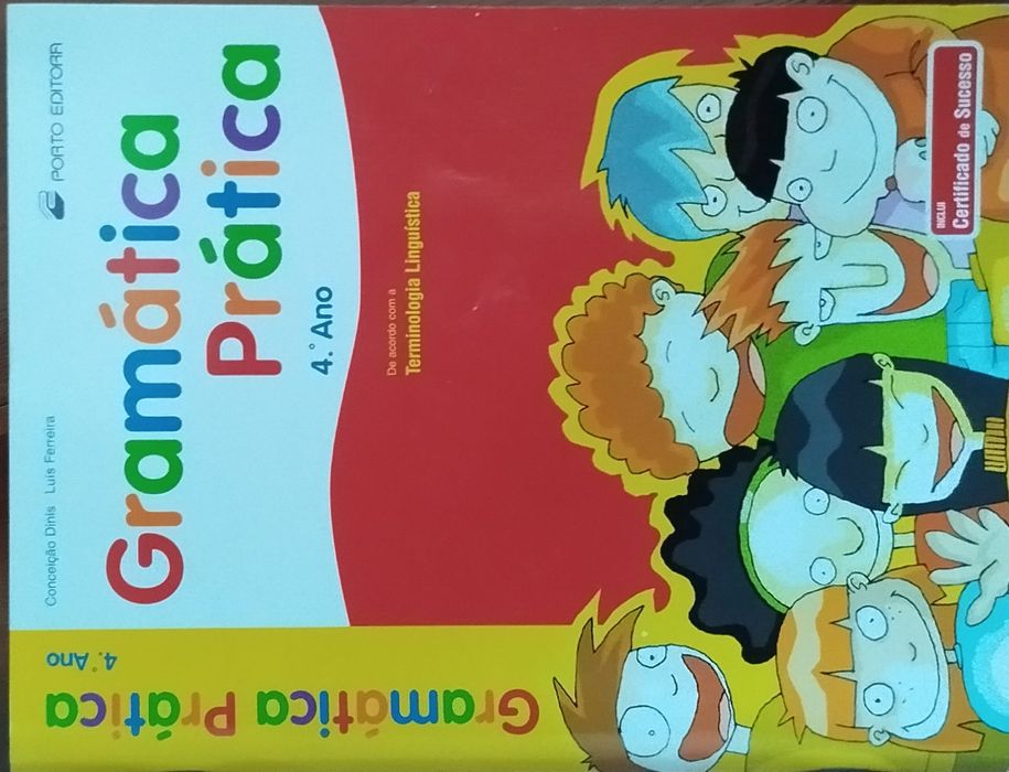 Livros 3° e 4° ano de gramática para estudo