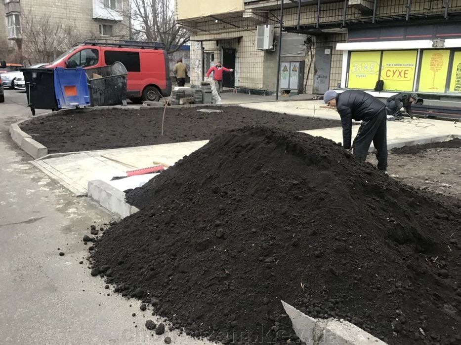 Чернозем для газону, саду, городу. Якість!