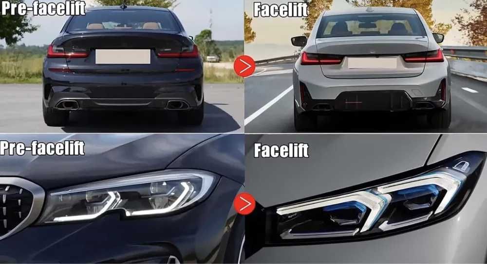 Комплект рестайлінгу M-Paket на BMW 3 G20 2018-2022 з фарами Laser