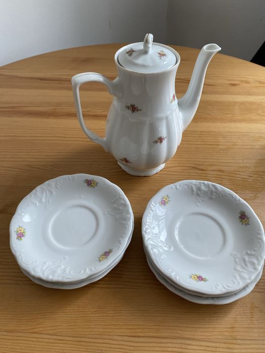 Zestaw do kawy ekspresu porcelana wałbrzych