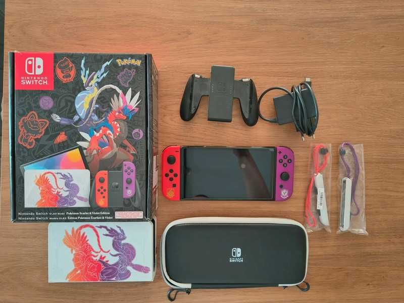 Nintendo Switch Oled Pokemon Scarlet & Violet