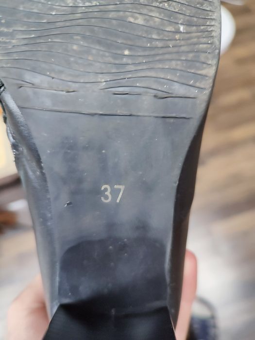 Сапоги женские, кожаные,р 36-37. пара 500грн