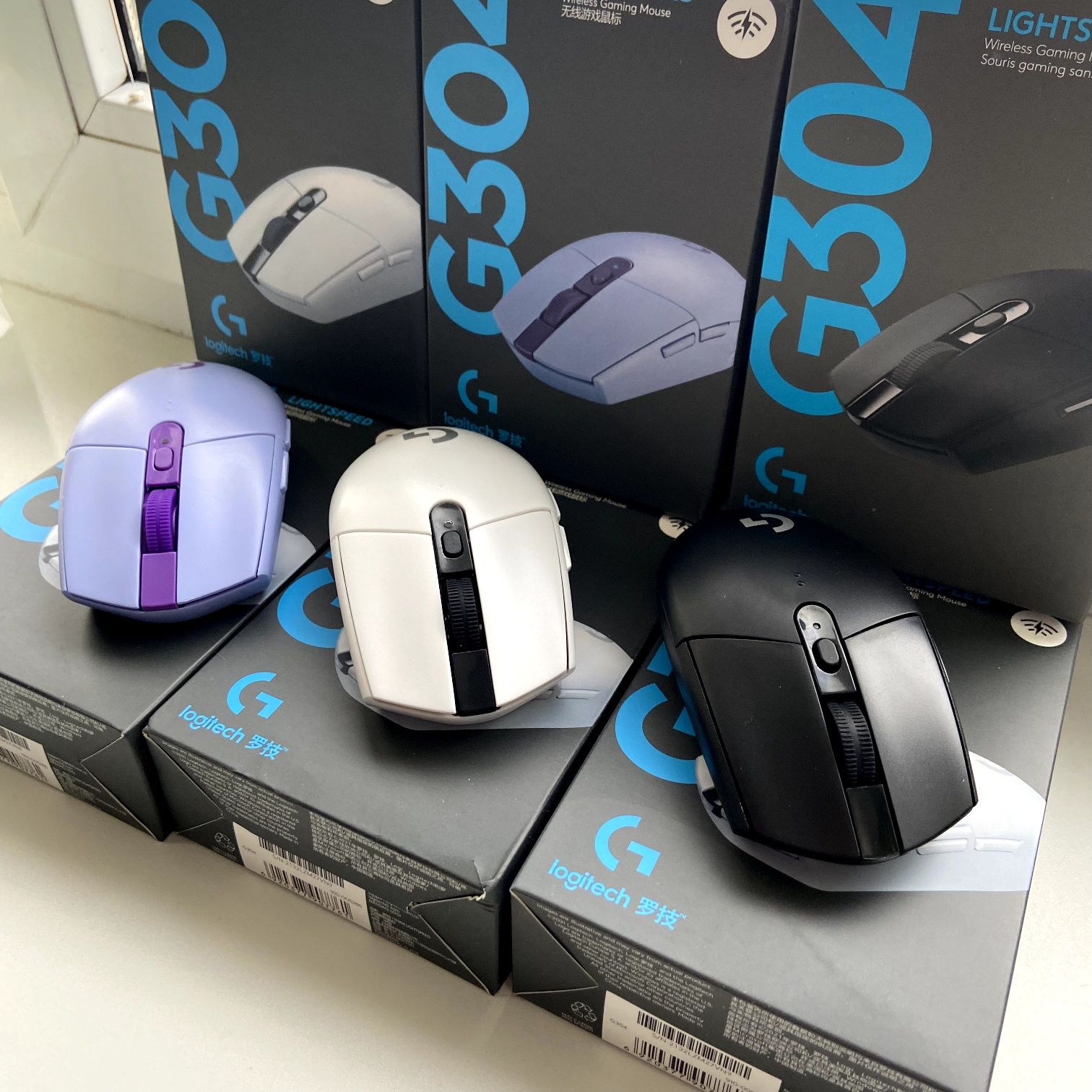 Безпровідна ігрова мишка Logitech G305/304 Підключається к GHUB