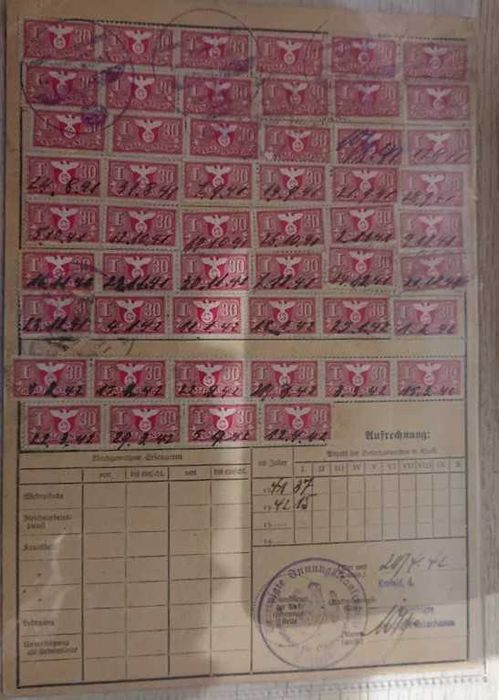 III REICH - Documento