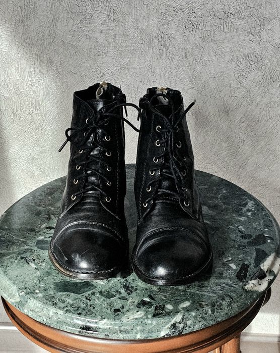 Кожаные ботинки (демисезон)