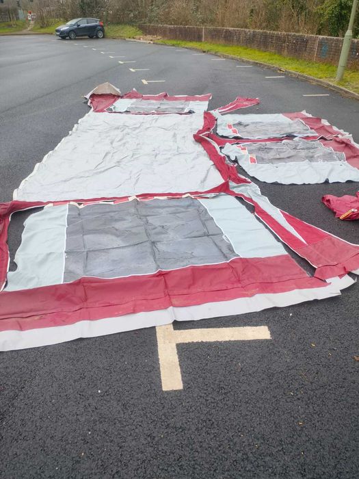 Namiot przedsionek przyczepy kempingowej Bordeaux Apache 780-800