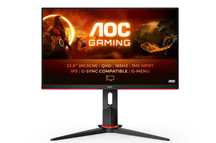 Monitor Gaming AOC Q24G2A – 23,8” QHD, 165Hz, IPS