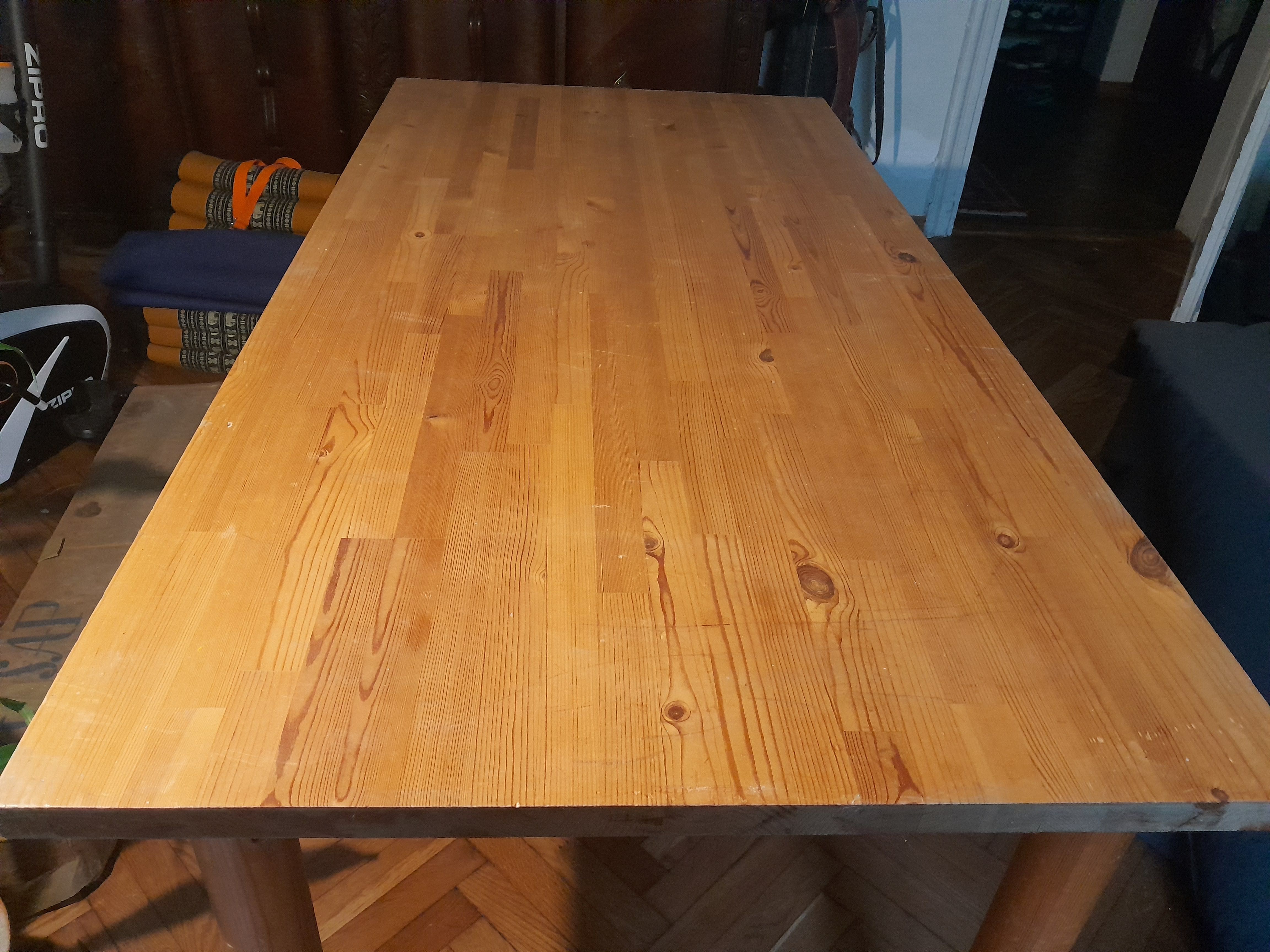 Stół z litego drewna 160x80