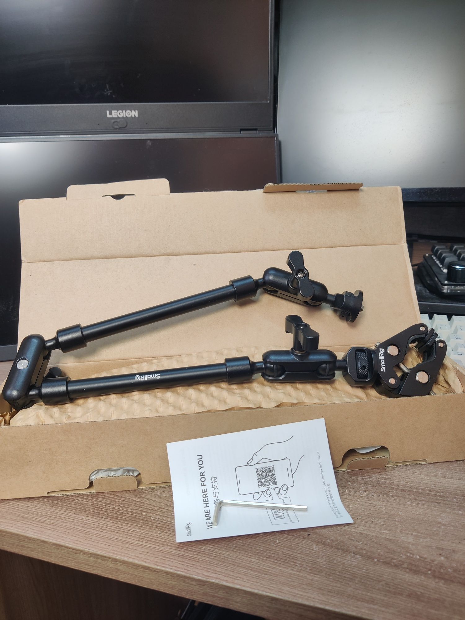 Smallrig та Minifocus magic arm. Магічна рука для відео