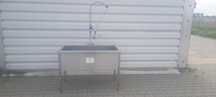Stół z basenem Dora Metal DM3320.2 wymiary 1200x700x850 h-400